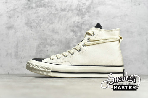 CONVERSE CHUCK TAYLOR ALL STAR 70S HIGH X FEAR OF GOD ESSENTIALS NATURAL IVORY/EGRET/BLACK 167955C