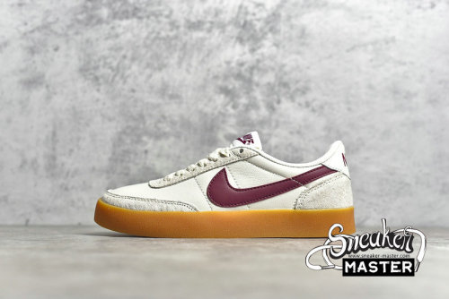 NIKE KILLSHOT 2 LEATHER X J.CREW NIGHT MAROON SAIL/GUM YELLOW/NIGHT MAROON 432997-112