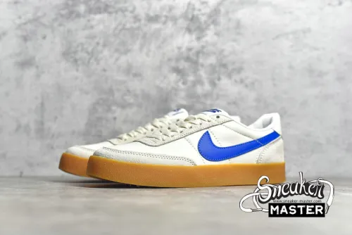 NIKE KILLSHOT 2 LEATHER HYPER BLUE X J.CREW SAIL/GUM YELLOW/HYPER BLUE 432997-124