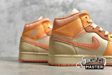 NIKE AIR JORDAN 1 MID APRICOT ATOMIC ORANGE/APRICOT AGATE/TERRA BLUSH DH4270-800