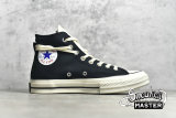 CONVERSE CHUCK TAYLOR ALL STAR 70S HIGH X FEAR OF GOD ESSENTIALS BLACK/EGRET 167954C