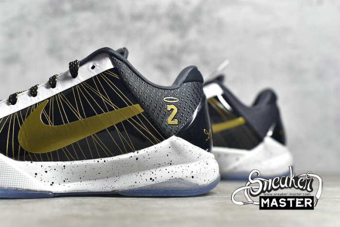 NIKE KOBE 5 PROTRO BLACK/WHITE/GOLD CD0824-127