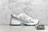NEW BALANCE 530 RUNNING SHOES WHITE/TURQUOISE/ORANGE MR530CC1