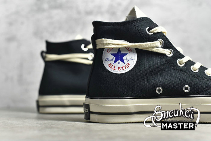 CONVERSE CHUCK TAYLOR ALL STAR 70S HIGH X FEAR OF GOD ESSENTIALS BLACK/EGRET 167954C