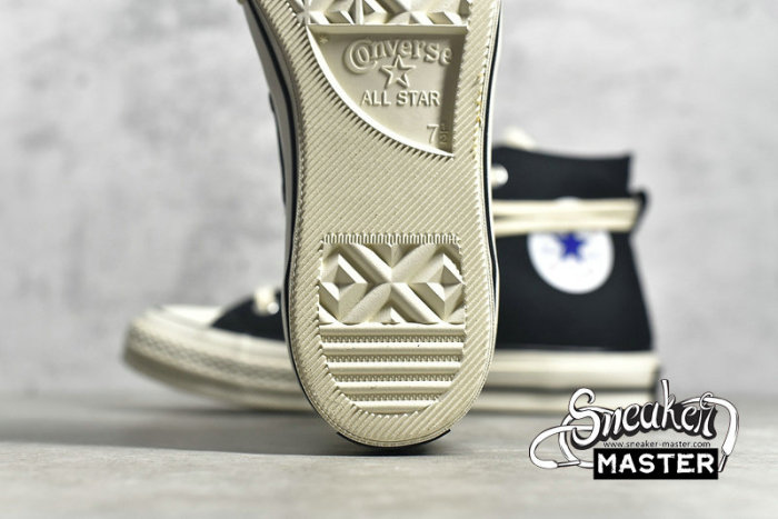 CONVERSE CHUCK TAYLOR ALL STAR 70S HIGH X FEAR OF GOD ESSENTIALS BLACK/EGRET 167954C