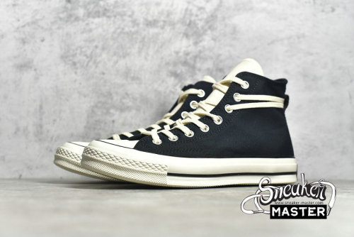 CONVERSE CHUCK TAYLOR ALL STAR 70S HIGH X FEAR OF GOD ESSENTIALS BLACK/EGRET 167954C