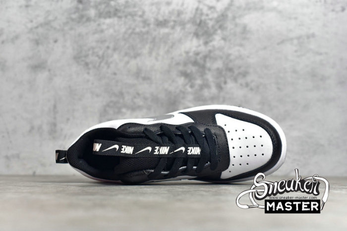 NIKE COURT BOROUGH LOW 2 SE BLACK/WHITE/SILVER CT3964-100