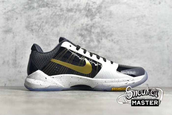 NIKE KOBE 5 PROTRO BLACK/WHITE/GOLD CD0824-127