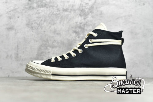 CONVERSE CHUCK TAYLOR ALL STAR 70S HIGH X FEAR OF GOD ESSENTIALS BLACK/EGRET 167954C
