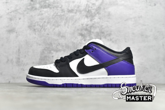 NIKE DUNK LOW SB COURT PURPLE/WHITE/COURT PURPLE/BLACK BQ6817-500