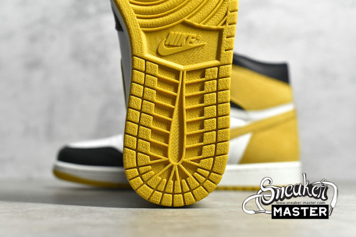 NIKE AIR JORDAN 1 RETRO HIGH OG YELLOW OCHRE SUMMIT WHITE/YELLOW OCHRE-BLACK 555088-109