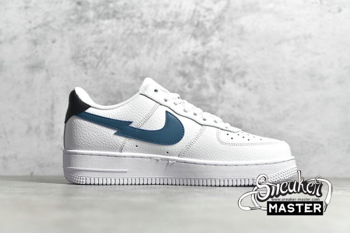 NIKE AIR FORCE 1 LOW LIGHTNING BOLT WHITE/AQUAMARINE/LIME GLOW/OFF NOIR DJ6894-100