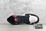 NIKE AIR JORDAN 1 RETRO HIGH OG SUMMIT WHITE/TRACK RED-BLACK 555088-112
