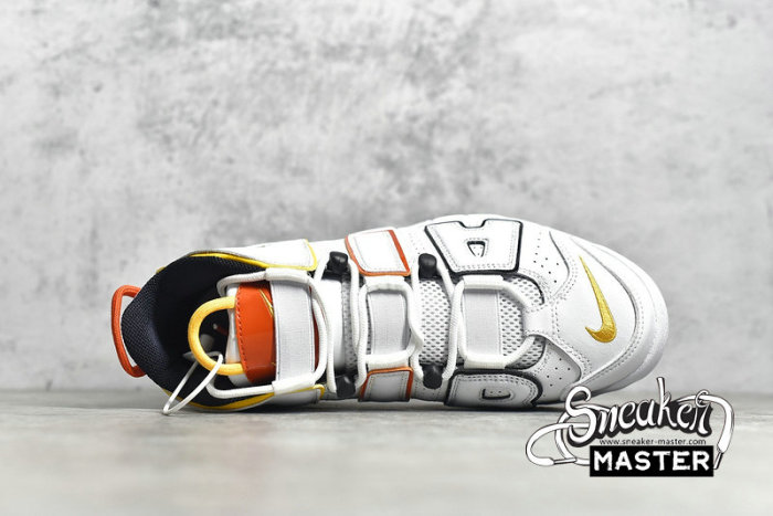 NIKE AIR MORE UPTEMPO ROSEWELL RAYGUN WHITE/WHITE/MULTI-COLOR DD9223-100