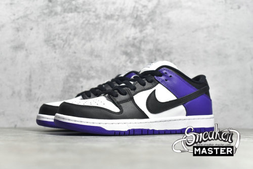 NIKE DUNK LOW SB COURT PURPLE/WHITE/COURT PURPLE/BLACK BQ6817-500