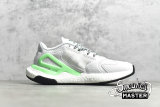 ADIDAS DAY JOGGER SHOES CLOUD WHITE/CLOUD WHITE/GREEN FW4848