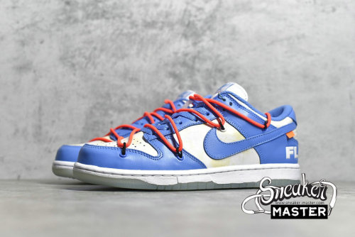 NIKE OFF-WHITE X FUTURA X DUNK LOW SB UNC DARK POWDER BLUE/DARK POWDER BLUE/WHITE/UNIVERSITY BLUE DD0856-403