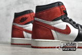 NIKE AIR JORDAN 1 RETRO HIGH OG SUMMIT WHITE/TRACK RED-BLACK 555088-112