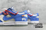 NIKE OFF-WHITE X FUTURA X DUNK LOW SB UNC DARK POWDER BLUE/DARK POWDER BLUE/WHITE/UNIVERSITY BLUE DD0856-403