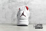 NIKE AIR JORDAN 4 RETRO RED METALLIC WHITE/UNIVERSITY RED/METALLIC SILVER CT8527-112