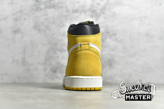 NIKE AIR JORDAN 1 RETRO HIGH OG YELLOW OCHRE SUMMIT WHITE/YELLOW OCHRE-BLACK 555088-109