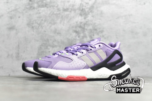 ADIDAS DAY JOGGER SHOES TECH PURPLE/JOY PURPLE/CORE BLACK FW4827