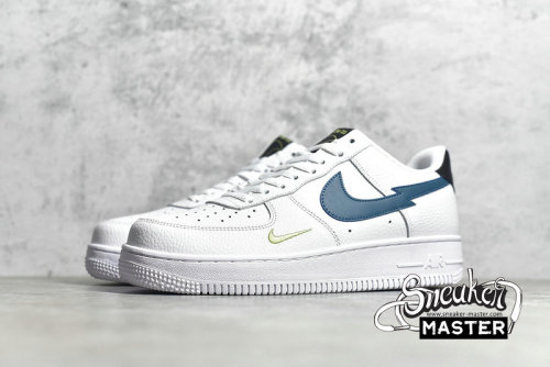NIKE AIR FORCE 1 LOW LIGHTNING BOLT WHITE/AQUAMARINE/LIME GLOW/OFF NOIR DJ6894-100