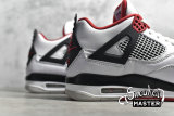 NIKE AIR JORDAN 4 RETRO OG FIRE RED 2020 WHITE/BLACK/TECH GREY/FIRE RED DC7770-160
