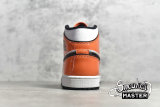 NIKE AIR JORDAN 1 MID SE TURF ORANGE/BLACK/WHITE DD6834-802