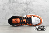 NIKE AIR JORDAN 1 MID SE TURF ORANGE/BLACK/WHITE DD6834-802