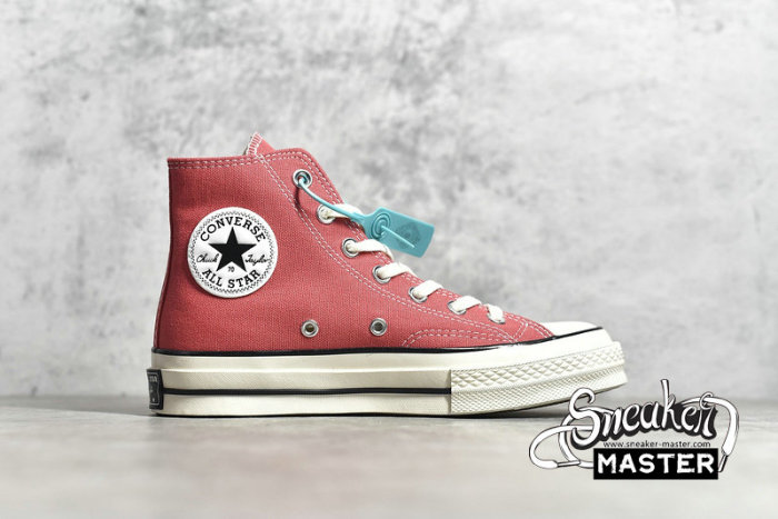 CONVERSE CHUCK TAYLOR ALL-STAR 70S HIGH TERRACOTTA PINK/EGRET/EGRET 170790C