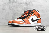 NIKE AIR JORDAN 1 MID SE TURF ORANGE/BLACK/WHITE DD6834-802