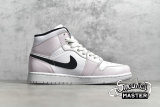 NIKE AIR JORDAN 1 MID BARELY ROSE BARELY ROSE/WHITE/BLACK BQ6472-500