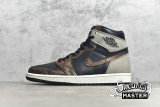 NIKE AIR JORDAN 1 RETRO HIGH OG PATINA BLACK/LIGHT ARMY/SAIL/FRESH MINT 555088-033