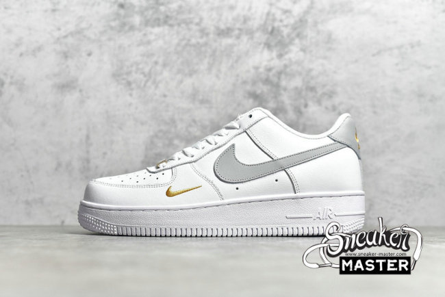 NIKE AIR FORCE 1 LOW WHITE/NEUTRAL GREY/GOLD CZ0270-106