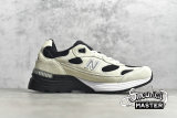 NEW BALANCE STUDIO FY7 X 992 CREAM RUNNING SHOES BEIGE/WHITE/BLACK M992YN2