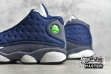 NIKE AIR JORDAN 13 RETRO FLINT 2020 NAVY/CAROLINA BLUE/FLINT GREY/WHITE 414571-404
