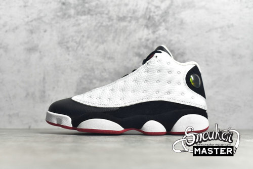 NIKE AIR JORDAN 13 RETRO HE GOT GAME 2018 WHITE/BLACK/TRUE RED 414571-104