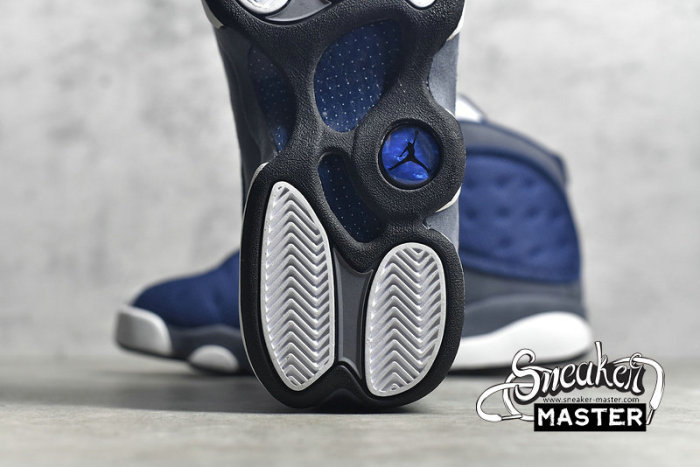 NIKE AIR JORDAN 13 RETRO FLINT 2020 NAVY/CAROLINA BLUE/FLINT GREY/WHITE 414571-404