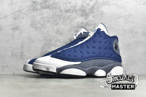 NIKE AIR JORDAN 13 RETRO FLINT 2020 NAVY/CAROLINA BLUE/FLINT GREY/WHITE 414571-404