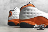NIKE AIR JORDAN 13 RETRO STARFISH WHITE/BLACK/STARFISH 414571-108