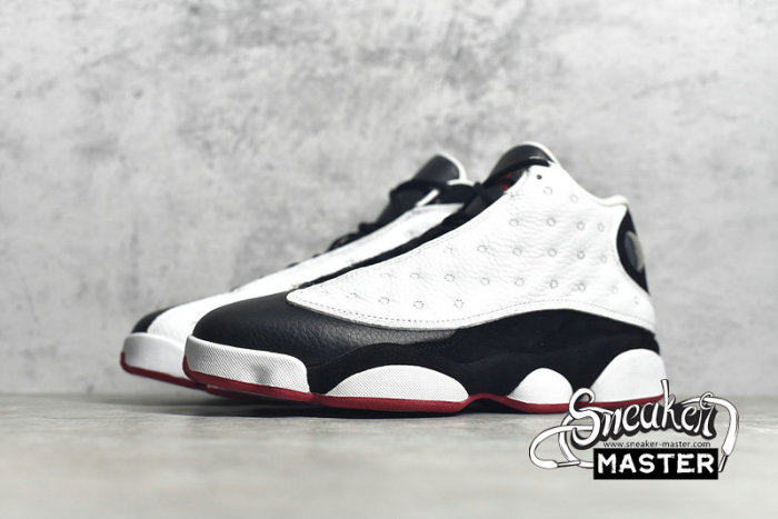 NIKE AIR JORDAN 13 RETRO HE GOT GAME 2018 WHITE/BLACK/TRUE RED 414571-104