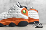 NIKE AIR JORDAN 13 RETRO STARFISH WHITE/BLACK/STARFISH 414571-108