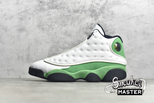 NIKE AIR JORDAN 13 RETRO LUCKY GREEN WHITE/BLACK/LUCKY GREEN 414571-113