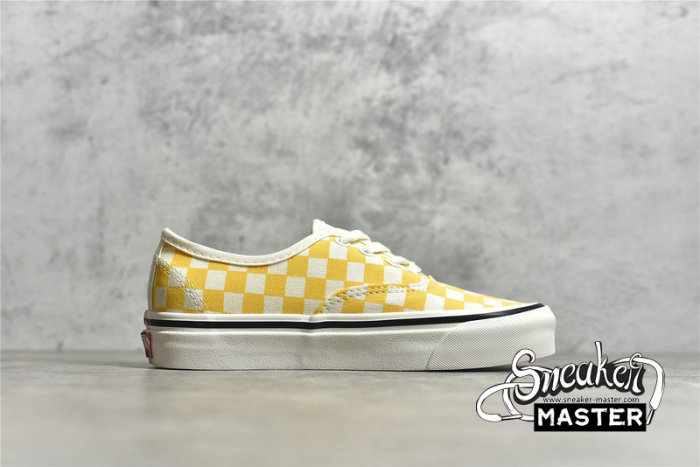 VANS AUTHENTIC 44 DX OG YELLOW/OG CHECKERBOARD/WHITE VN0A54F241P