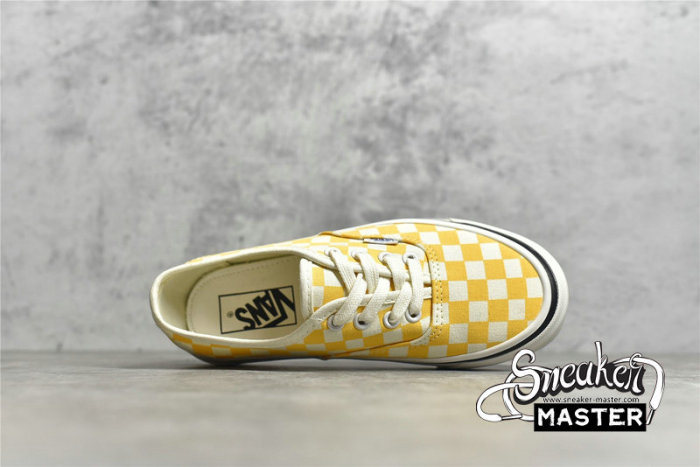 VANS AUTHENTIC 44 DX OG YELLOW/OG CHECKERBOARD/WHITE VN0A54F241P