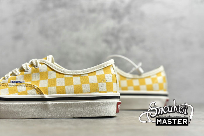 VANS AUTHENTIC 44 DX OG YELLOW/OG CHECKERBOARD/WHITE VN0A54F241P