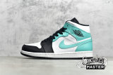 NIKE AIR JORDAN 1 MID ISLAND GREEN WHITE/BLACK/TROPICAL TWIST 554724-132