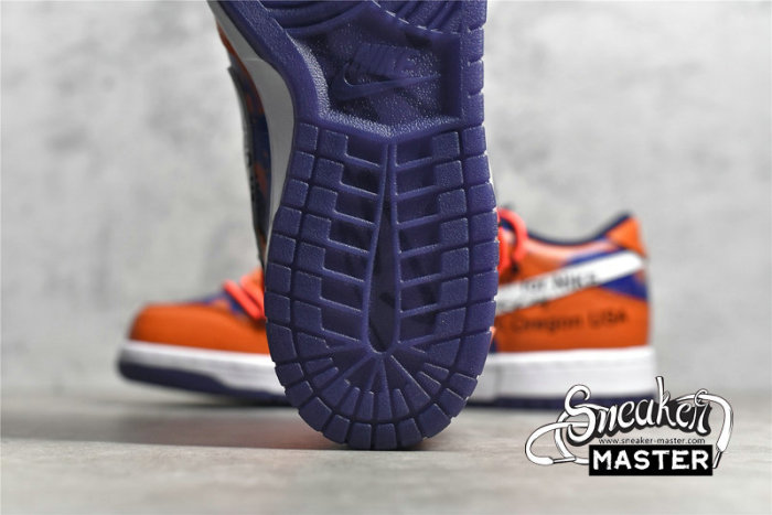 NIKE DUNK LOW X OFF-WHITE X FUTURA SB PURPLE/ORANGE/WHITE DD0856-801