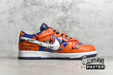 NIKE DUNK LOW X OFF-WHITE X FUTURA SB PURPLE/ORANGE/WHITE DD0856-801